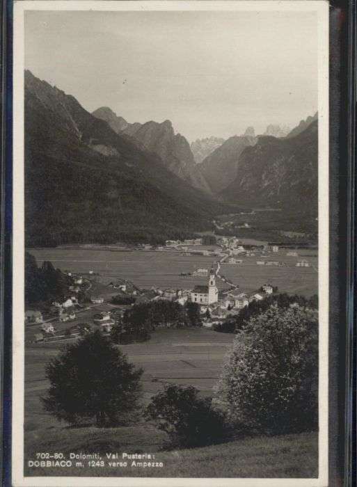 Dobbiaco Pustertal Suedtirol