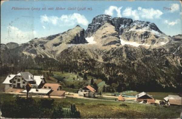 Plaetzwiesen oher Gaisl Tirol