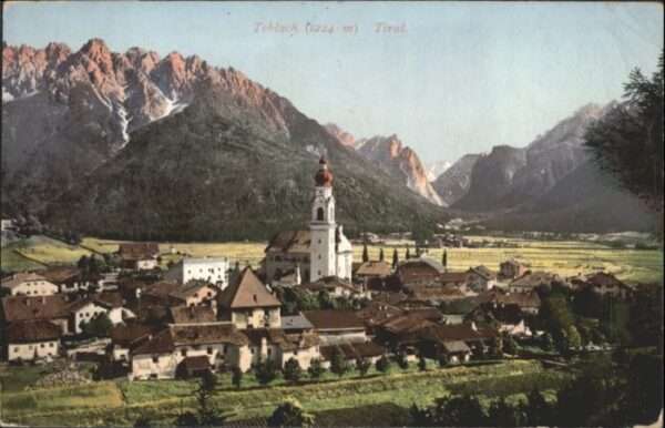 Toblach Suedtirol Toblach Tirol Kirche