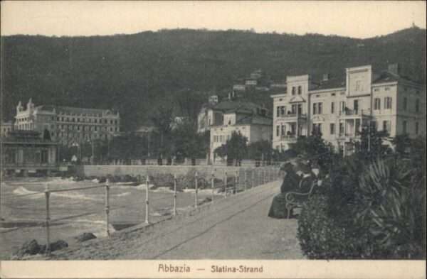 Opatija Abbazia Slatina Strand