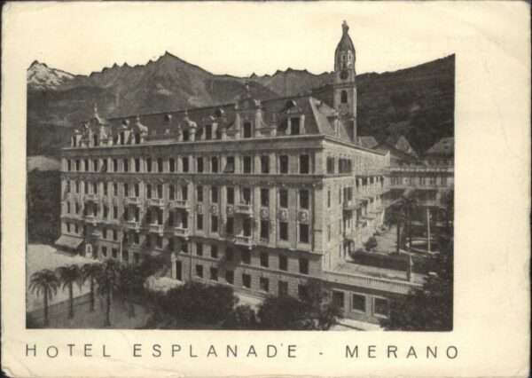 Merano Meran Merano Hotel Esplanade