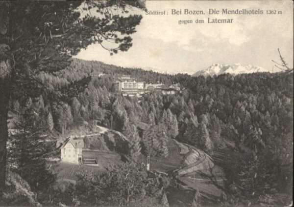 Bozen Suedtirol Bozen Mendelhotel Latemar Südtirol
