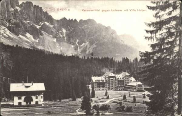 Karersee Karerseehotel Latemar Villa Huber