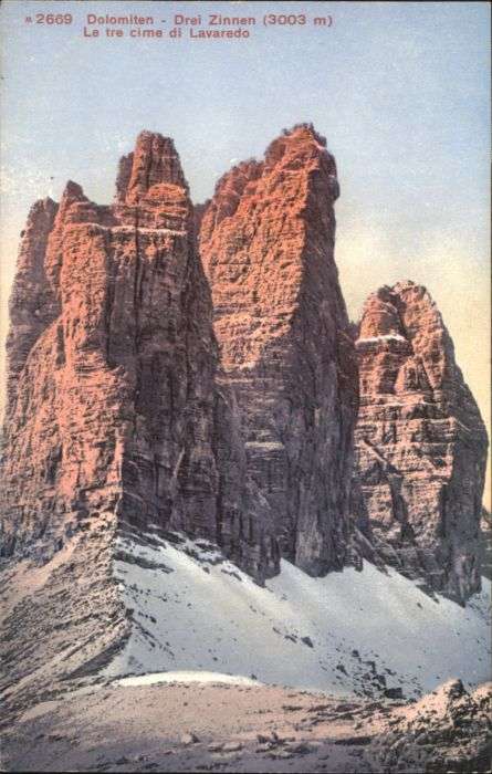 Drei Zinnen Dolomiten Tre Cime Lavaredo