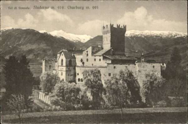 Sluderno Suedtirol Churburg Val Venosta