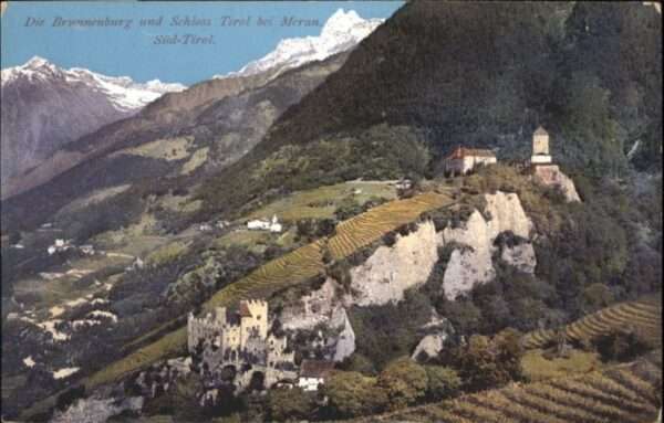 Meran Merano Meran Schloss Tirol Brunnenberg Südtiro