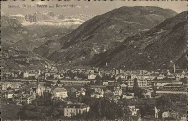 Gries-Quirein Bozen Rostengarten Südtirol