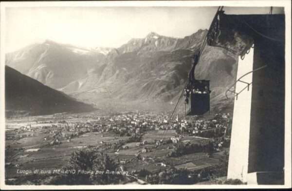 Merano Meran Merano Filovia Avelengo Seilbahn