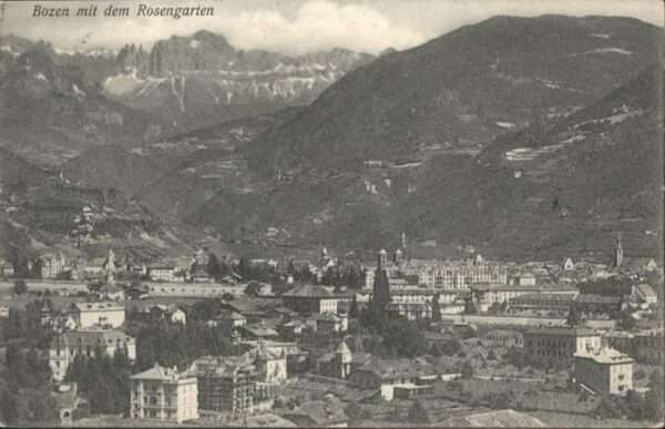 Bozen Suedtirol Bozen Rosengarten