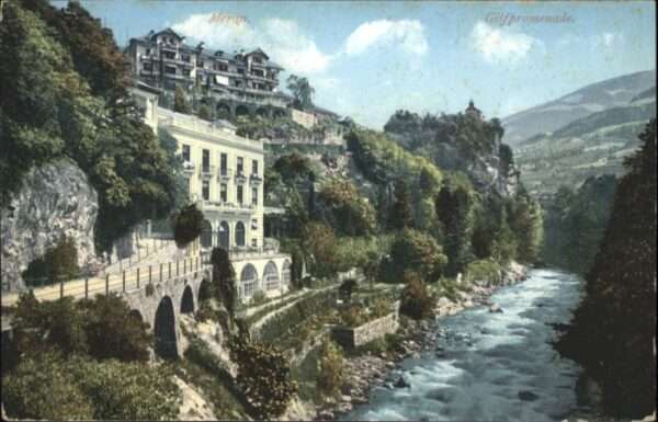 Meran Merano Meran Gilfpromenade