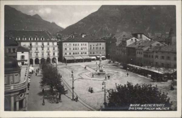 Bozen Suedtirol Bozen Waltherplatz Bolzano Piazza Walth