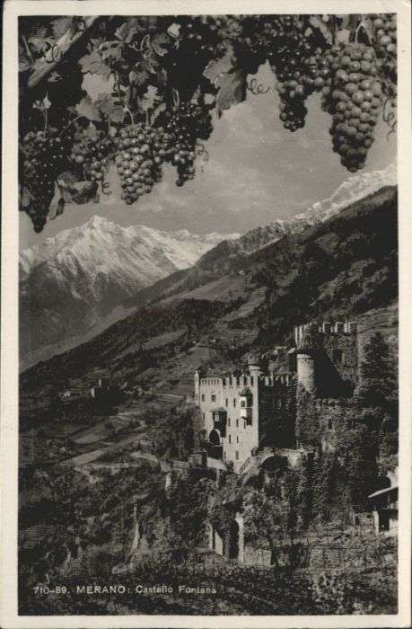 Merano Meran Merano Castello Fontana