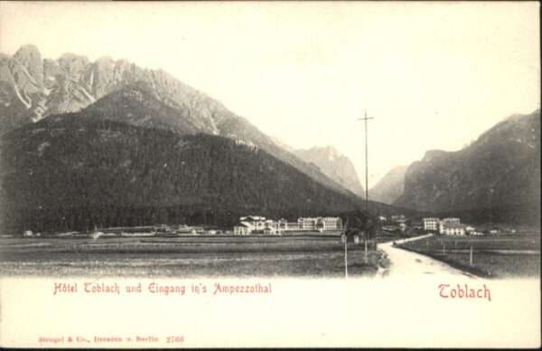 Toblach Suedtirol Toblach Hotel Toblauch Ampezzothal