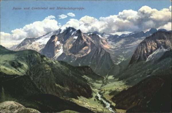 Contrintal Fassatal Marmolatagruppe