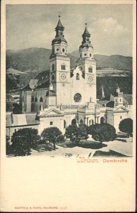 Brixen Suedtirol Brixen Domkirche