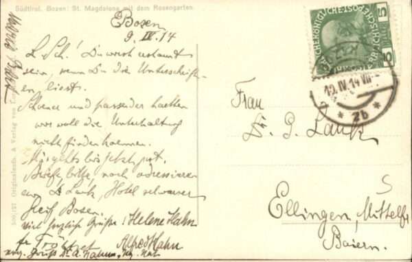 Bozen Suedtirol Bozen St. Magdalena Rosengarten Südtiro – Bild 2