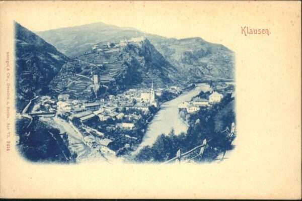 Klausen  Eisacktal Suedtirol Klausen