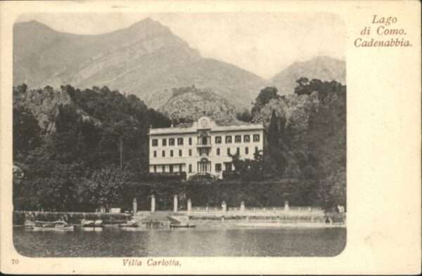 Cadenabbia Lago di Como Villa Carlotta