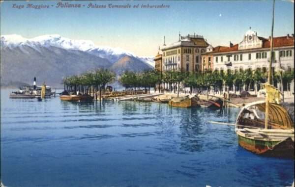 Pallanza Lago Maggiore Palazzo Comunale Imbarcad