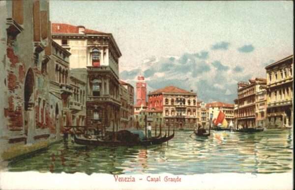 Venezia Venedig Venezia Canal Grande Gondel