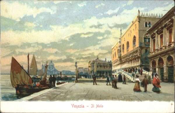 Venezia Venedig Venezia Molo