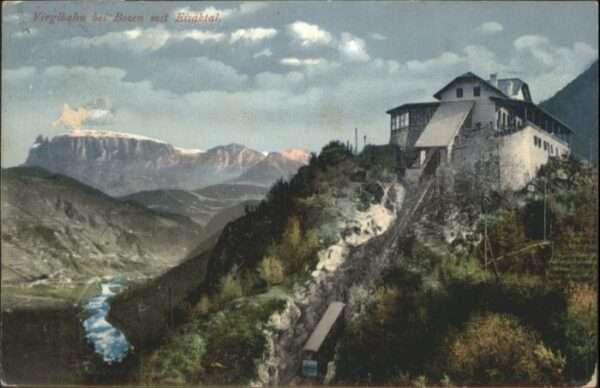 Bozen Suedtirol Bozen Virglbahn Eisaktal