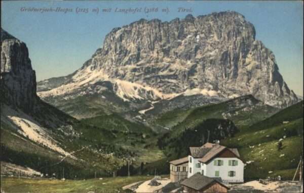 Groednerjoch ospiz Langkofel Tirol