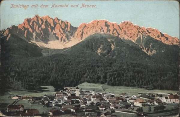 Innichen Suedtirol Haunold Neuner