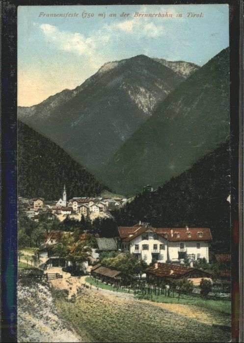 Franzensfeste Brennerbahn Tirol