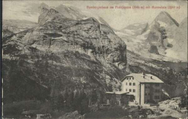 Bambergerhaus Fedajapass Marmolata