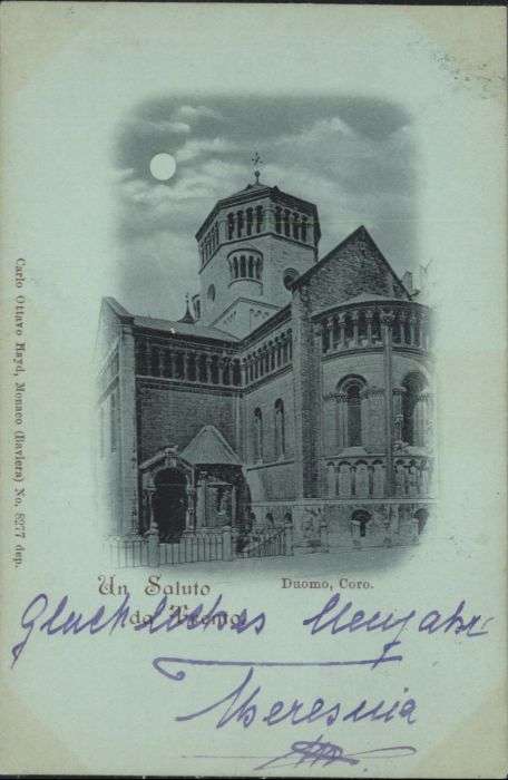 Trento Duomo Coro Mondscheinkarte