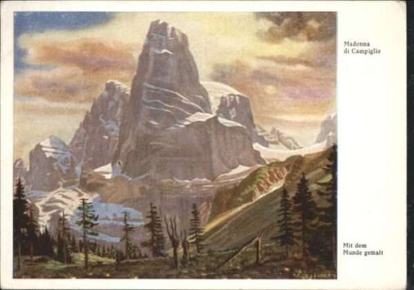 Madonna di Campiglio Künstler A. E. Stegmann
