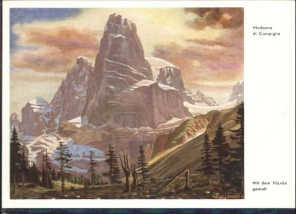 Madonna di Campiglio Künstler A. E. Stegmann
