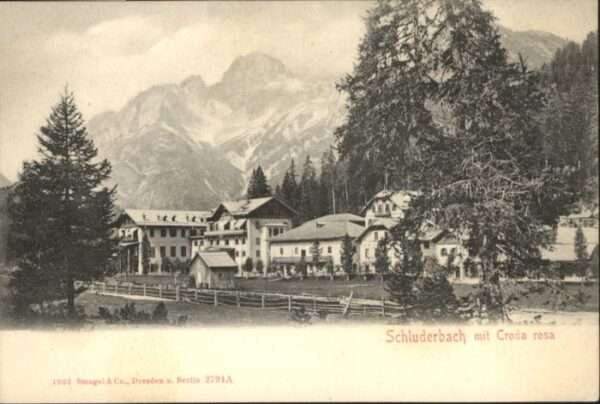 Schluderbach Carbonin Schluderbach Croda Rosa