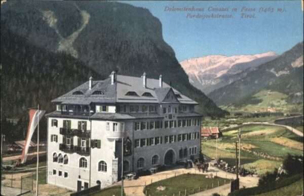 Fassa Dolomitenhaus Canazei Pordoijochstrasse