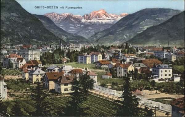 Gries-Quirein Bozen Rosengarten