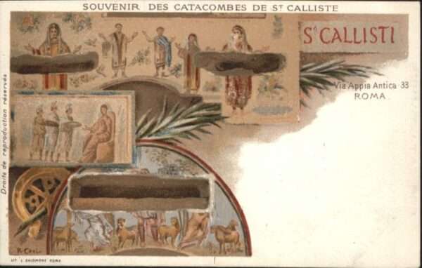 Rom Roma Roma Catacombes St. Calliste Via Appia