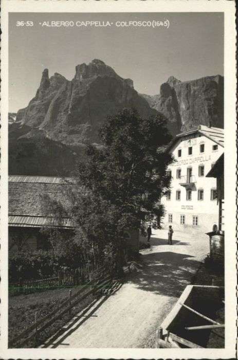 Colfosco Albergo Cappella