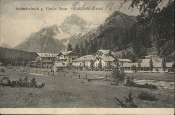 Schluderbach Carbonin Schluderbach Croda Rosa
