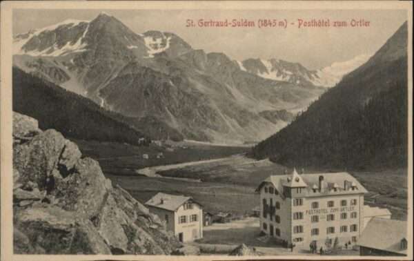 St Gertraud Sulden Posthotel zum Ortler