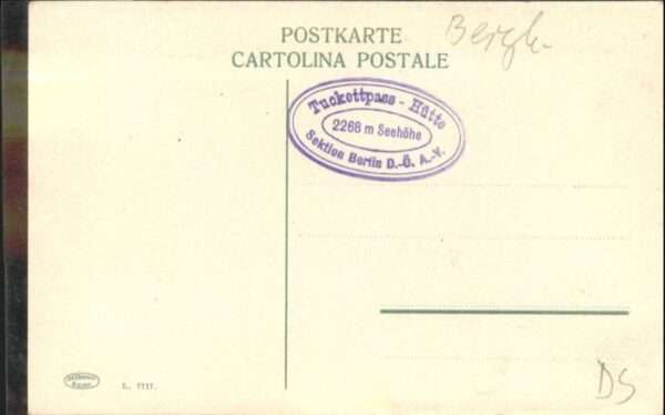Tuckett-Pass Schutzhütten Brentagruppe Rifugi Passo – Bild 2