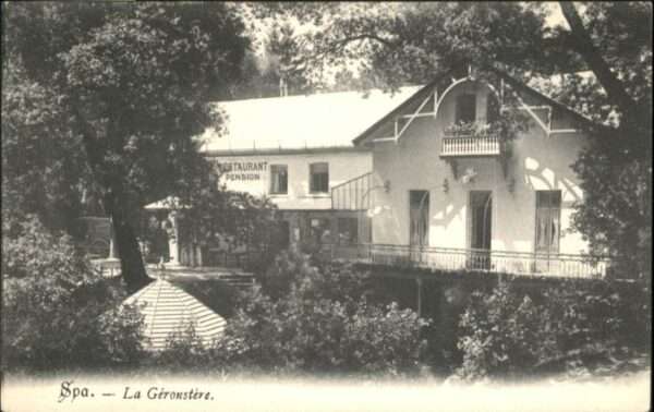 Spa Liege Spa Geronstere Restaurant Pension