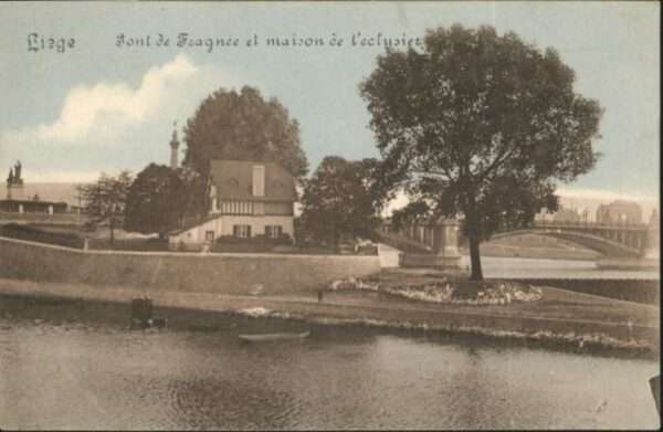 Liege Luettich Liege Pont Fragnee Maison Eclusier