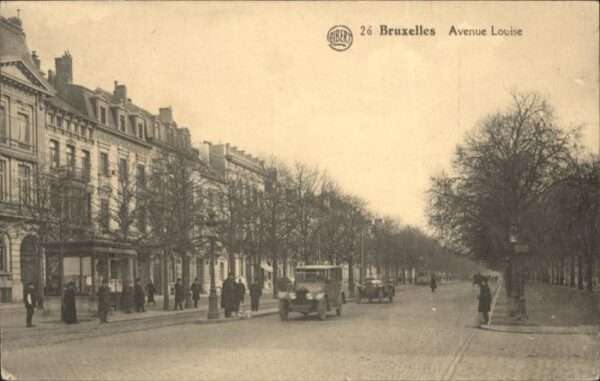 Bruxelles Bruessel Avenue Louise