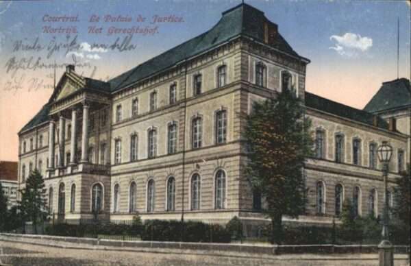 Courtrai KORTRIJK Flandre Belgie Courtrai Kortrijk Palais Justice Gerech