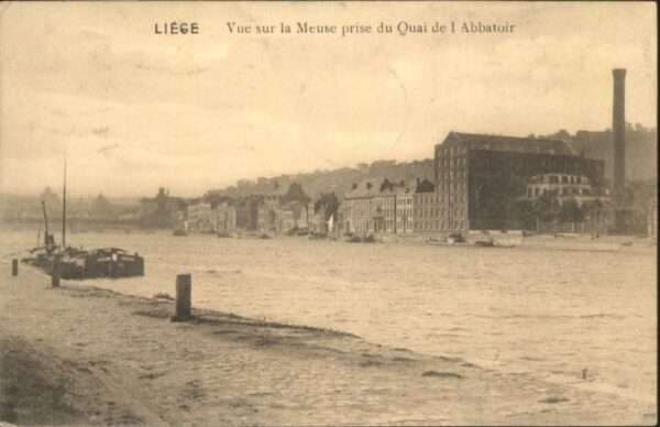 Liege Luettich Liege Meuse Quai Abbatoir