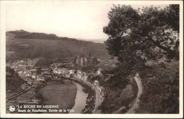 La Roche-en-Ardenne La_Roche Ardenne Route Houffalize