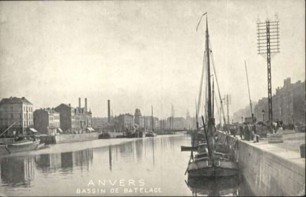 Anvers Antwerpen Anvers Bassin Batelage