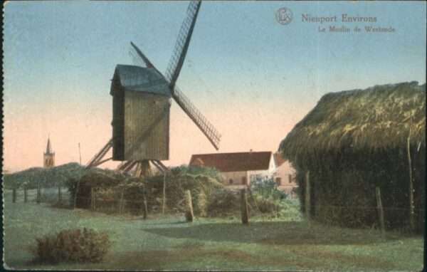 Nieuport-Bains Nieuport Environs Moulin Westende