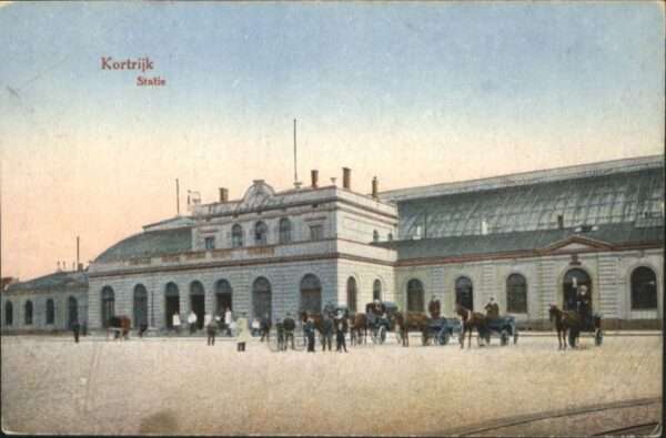 Kortrijk West-Vlaanderen Kortrijk Statie Bahnhof